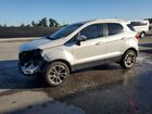 2018 Ford Ecosport Titanium White vin: MAJ6P1WL9JC179805