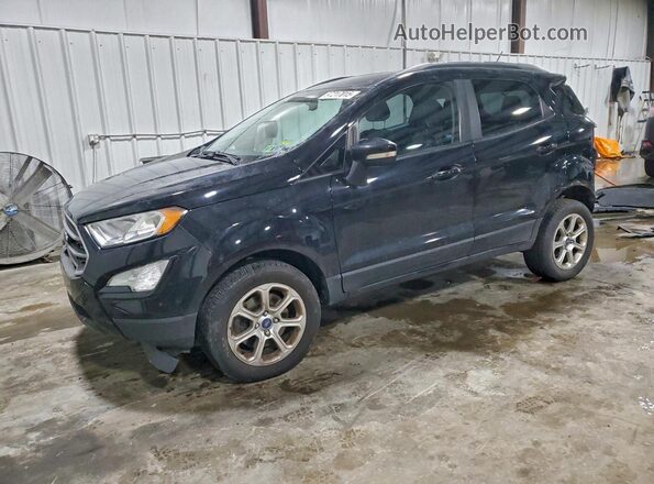 MAJ6S3GL1KC266902 2019 FORD ECOSPORT Black Przód lewy