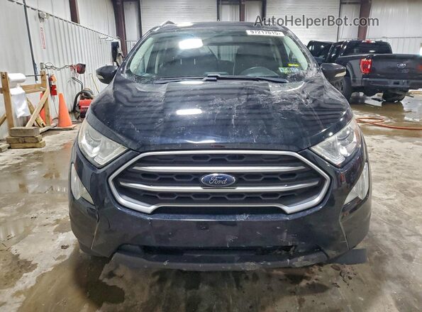 MAJ6S3GL1KC266902 2019 FORD ECOSPORT Black Widok z przodu