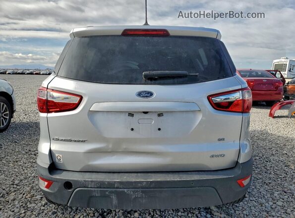 MAJ6S3GL2LC334965 2020 FORD ECOSPORT Silver Rear view