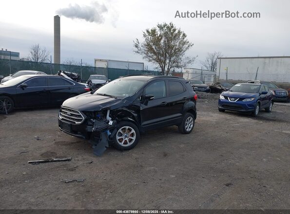 MAJ6S3GL2NC457619 2022 FORD ECOSPORT Black Vista tres cuartos delantera izquierda