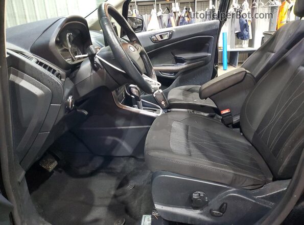 MAJ6S3GL3KC283989 2019 FORD ECOSPORT Черный Вид салона спереди