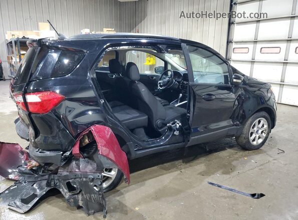 MAJ6S3GL3KC283989 2019 FORD ECOSPORT Черный Задняя правая четверть