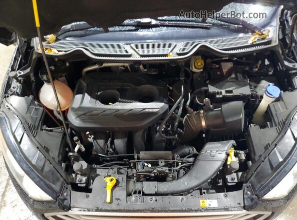 MAJ6S3GL3KC283989 2019 FORD ECOSPORT Черный Вид подкапотного пространства