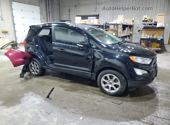 MAJ6S3GL3KC283989 2019 FORD ECOSPORT Черный Передняя правая четверть