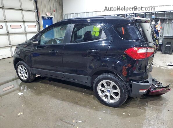 MAJ6S3GL3KC283989 2019 FORD ECOSPORT Черный Задняя левая четверть