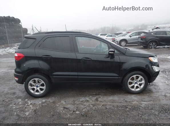 MAJ6S3GL6NC466100 2022 FORD ECOSPORT Black Widok wnętrza z tyłu