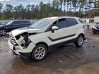 2022 Ford Ecosport Se White vin: MAJ6S3GLXNC470117