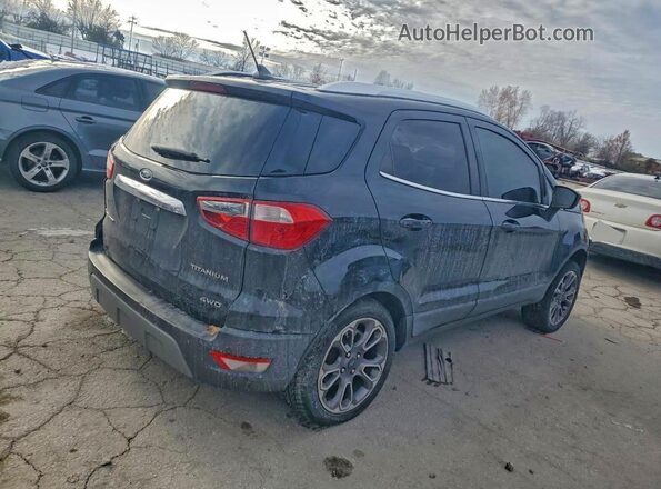 MAJ6S3KL0LC358222 2020 FORD ECOSPORT Черный Задняя правая четверть