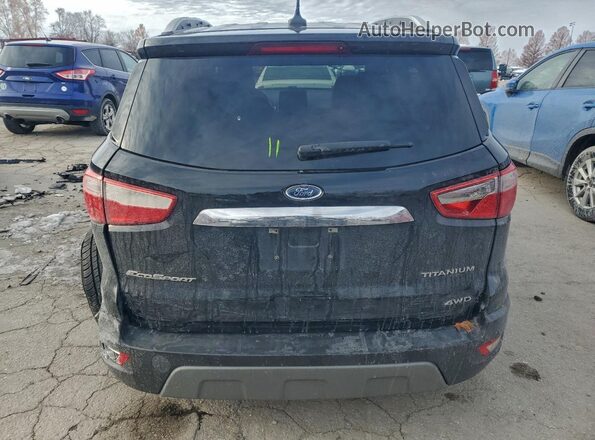 MAJ6S3KL0LC358222 2020 FORD ECOSPORT Черный Вид сзади