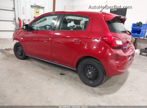 ML32A3HJ6LH004843 2020 MITSUBISHI MIRAGE Красный Задняя левая четверть