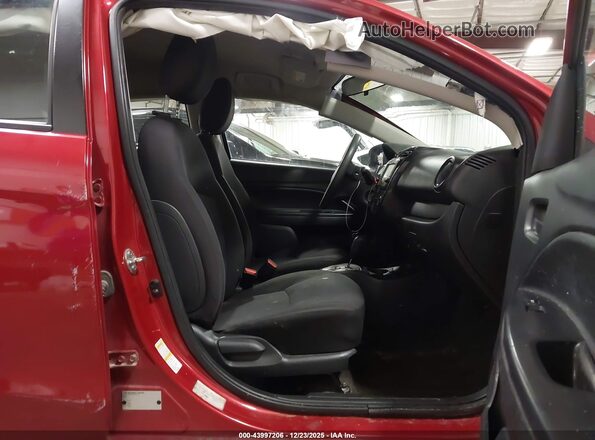 ML32A3HJ6LH004843 2020 MITSUBISHI MIRAGE Красный Вид салона спереди