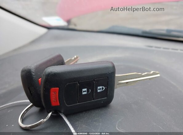 ML32A3HJXHH009583 2017 MITSUBISHI MIRAGE Red Vista del salpicadero