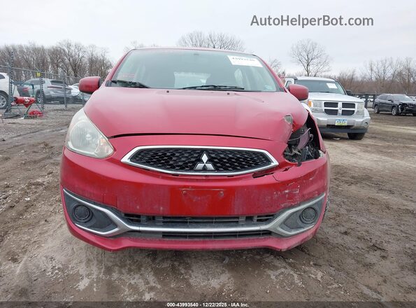 ML32A3HJXHH009583 2017 MITSUBISHI MIRAGE Red Vista del cuadro de instrumentos