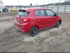 2017 Mitsubishi Mirage Es Red vin: ML32A3HJXHH009583