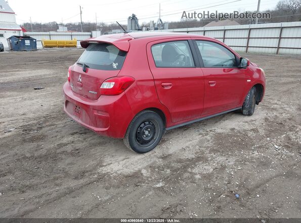ML32A3HJXHH009583 2017 MITSUBISHI MIRAGE Red Trasero derecho