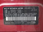 2017 Mitsubishi Mirage Es Red vin: ML32A3HJXHH009583