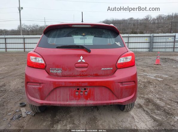 ML32A3HJXHH009583 2017 MITSUBISHI MIRAGE Red 