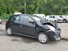 2018 Mitsubishi Mirage Es Черный vin: ML32A3HJXJH008763