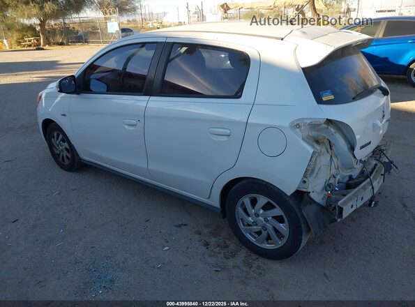 ML32A4HJ6HH013930 2017 MITSUBISHI MIRAGE Белый Задняя левая четверть