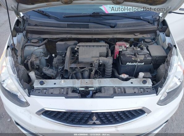 ML32A4HJ6HH013930 2017 MITSUBISHI MIRAGE Белый Вид сзади