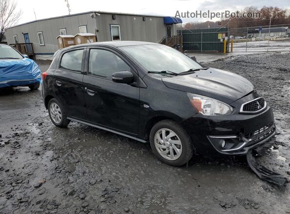 ML32A4HJ6KH016124 2019 MITSUBISHI MIRAGE Черный Передняя правая четверть