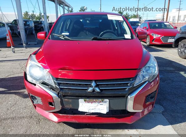ML32AUHJ0MH005963 2021 MITSUBISHI MIRAGE Красный Вид щитка приборов