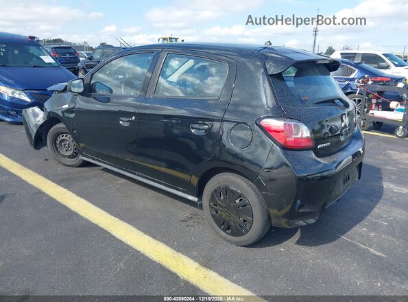 ML32AUHJ1MH008709 2021 MITSUBISHI MIRAGE Черный Задняя левая четверть
