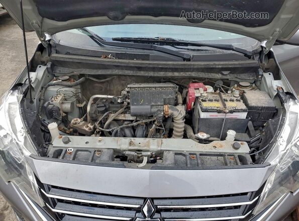 ML32AUHJ3MH009537 2021 MITSUBISHI MIRAGE Gray უკანა სალონის ხედი