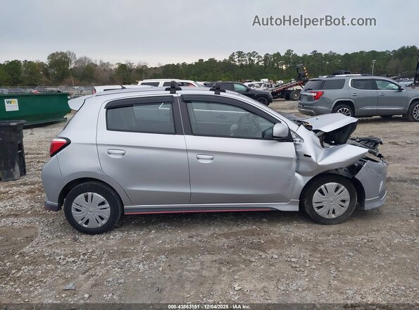 ML32AUHJ3NH008082 2022 MITSUBISHI MIRAGE Серебряный Вид задней части салона