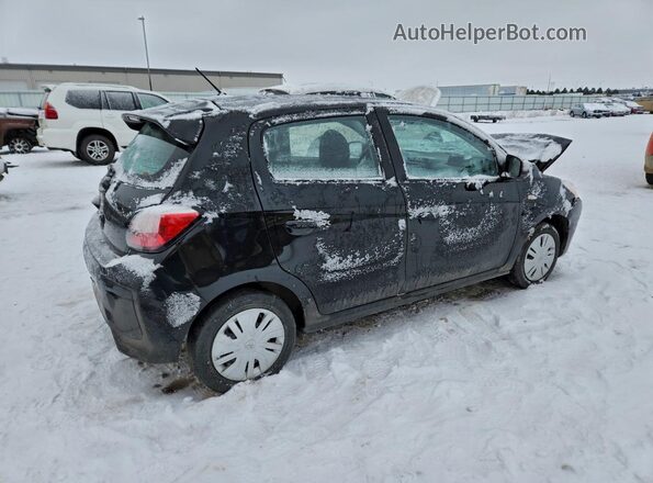 ML32AUHJ4MH008381 2021 MITSUBISHI MIRAGE Черный Задняя правая четверть
