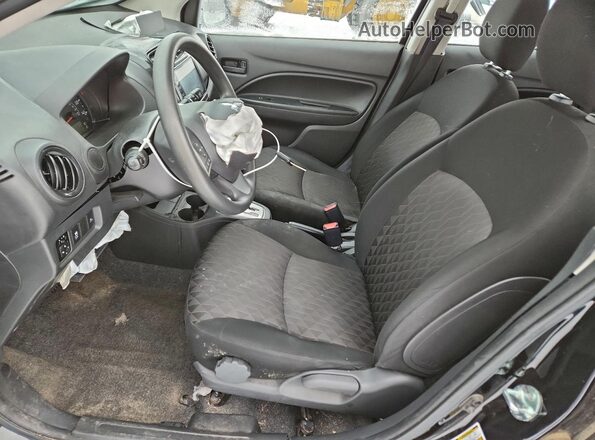ML32AUHJ4MH008381 2021 MITSUBISHI MIRAGE Черный Вид салона спереди