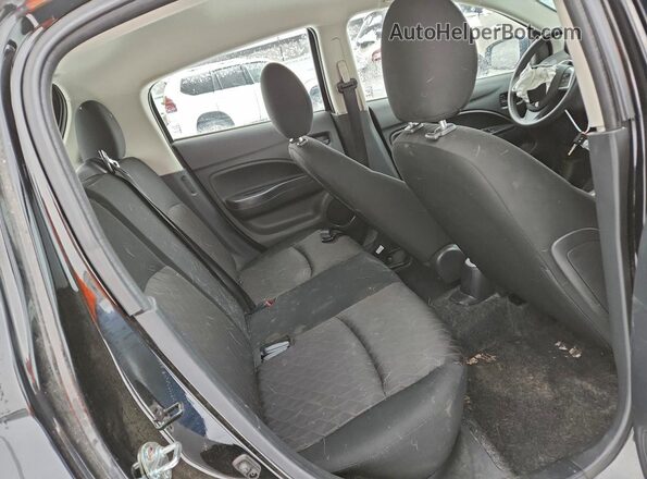 ML32AUHJ4MH008381 2021 MITSUBISHI MIRAGE Черный Вид задней части салона