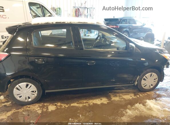 ML32AUHJ4NH005255 2022 MITSUBISHI MIRAGE Black უკანა სალონის ხედი