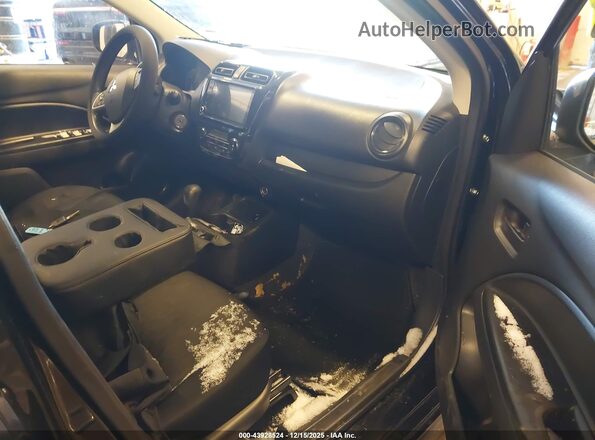 ML32AUHJ4NH005255 2022 MITSUBISHI MIRAGE Black წინა სალონის ხედი
