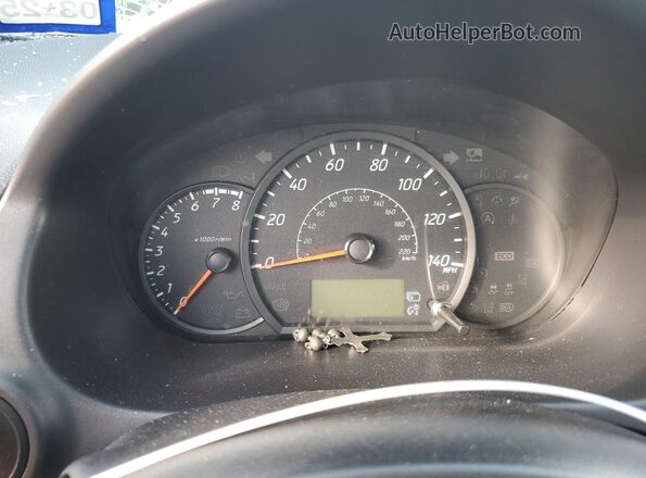 ML32AUHJ5MH009586 2021 MITSUBISHI MIRAGE Gray Widok zestawu wskaźników