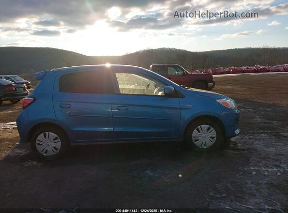 ML32AUHJ7MH007080 2021 MITSUBISHI MIRAGE Синий Вид задней части салона