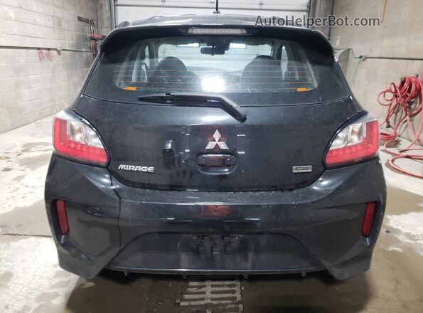 ML32AUHJ7MH007435 2021 MITSUBISHI MIRAGE Черный Вид сзади