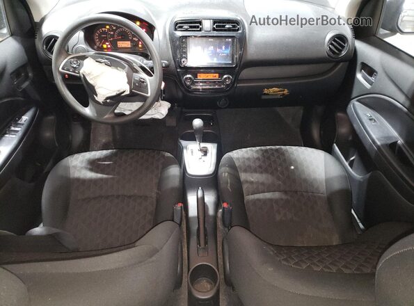 ML32AUHJ7MH007435 2021 MITSUBISHI MIRAGE Черный Вид панели приборов