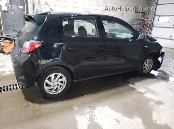 ML32AUHJ7MH007435 2021 MITSUBISHI MIRAGE Черный Задняя правая четверть