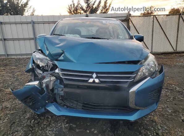 ML32AUHJ9MH000549 2021 MITSUBISHI MIRAGE Синий Вид спереди