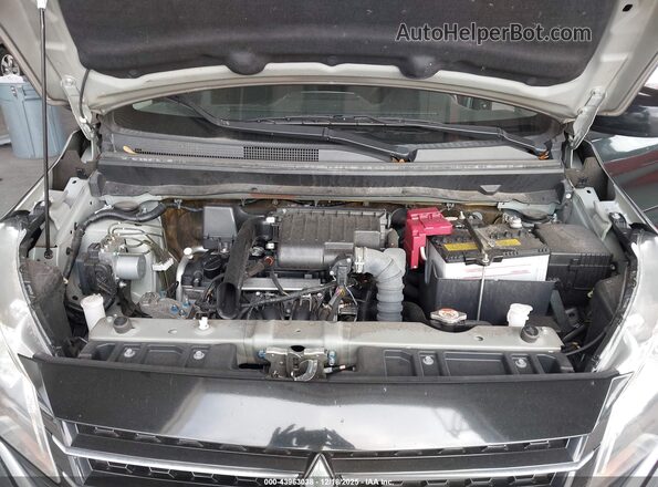 ML32AUHJ9NH008720 2022 MITSUBISHI MIRAGE Black უკანა ხედი