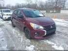2022 Mitsubishi Mirage Black Edition/se Purple vin: ML32AWHJ5NH006331