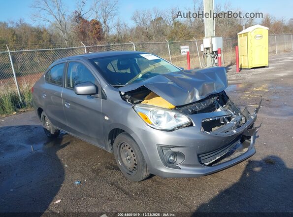 ML32F3FJ0HHF16158 2017 MITSUBISHI MIRAGE G4 Silver Передня права чверть