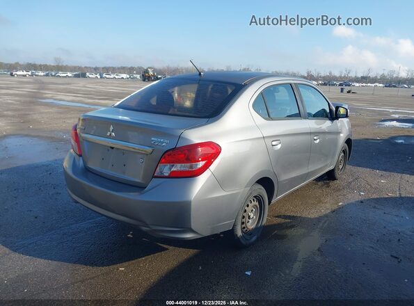 ML32F3FJ0HHF16158 2017 MITSUBISHI MIRAGE G4 Silver Задня права чверть