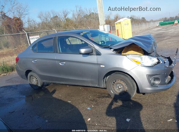 ML32F3FJ0HHF16158 2017 MITSUBISHI MIRAGE G4 Silver Вид задньої частини салону