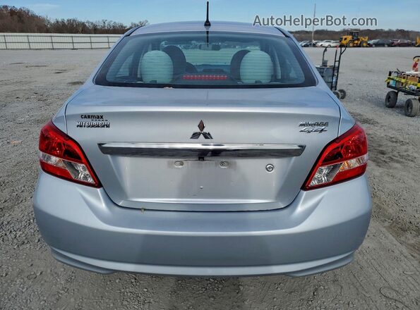 ML32F3FJ0JHF14819 2018 MITSUBISHI MIRAGE Серебряный Вид сзади