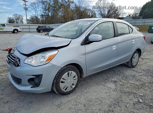 ML32F3FJ0JHF14819 2018 MITSUBISHI MIRAGE Серебряный Передняя левая четверть