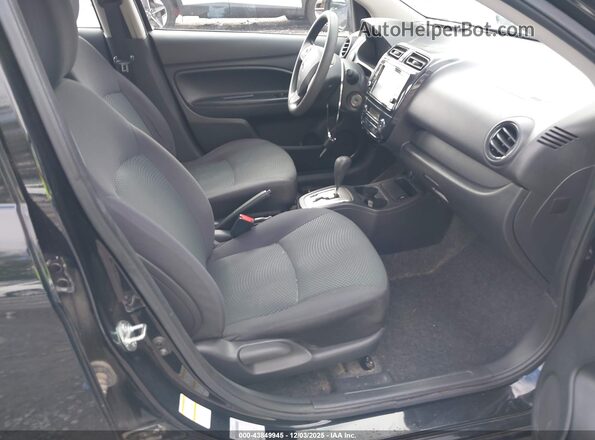 ML32F3FJ0LHF08229 2020 MITSUBISHI MIRAGE G4 Black Widok wnętrza z przodu