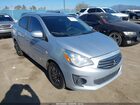 2018 Mitsubishi Mirage G4 Es Silver vin: ML32F3FJ1JHF11136